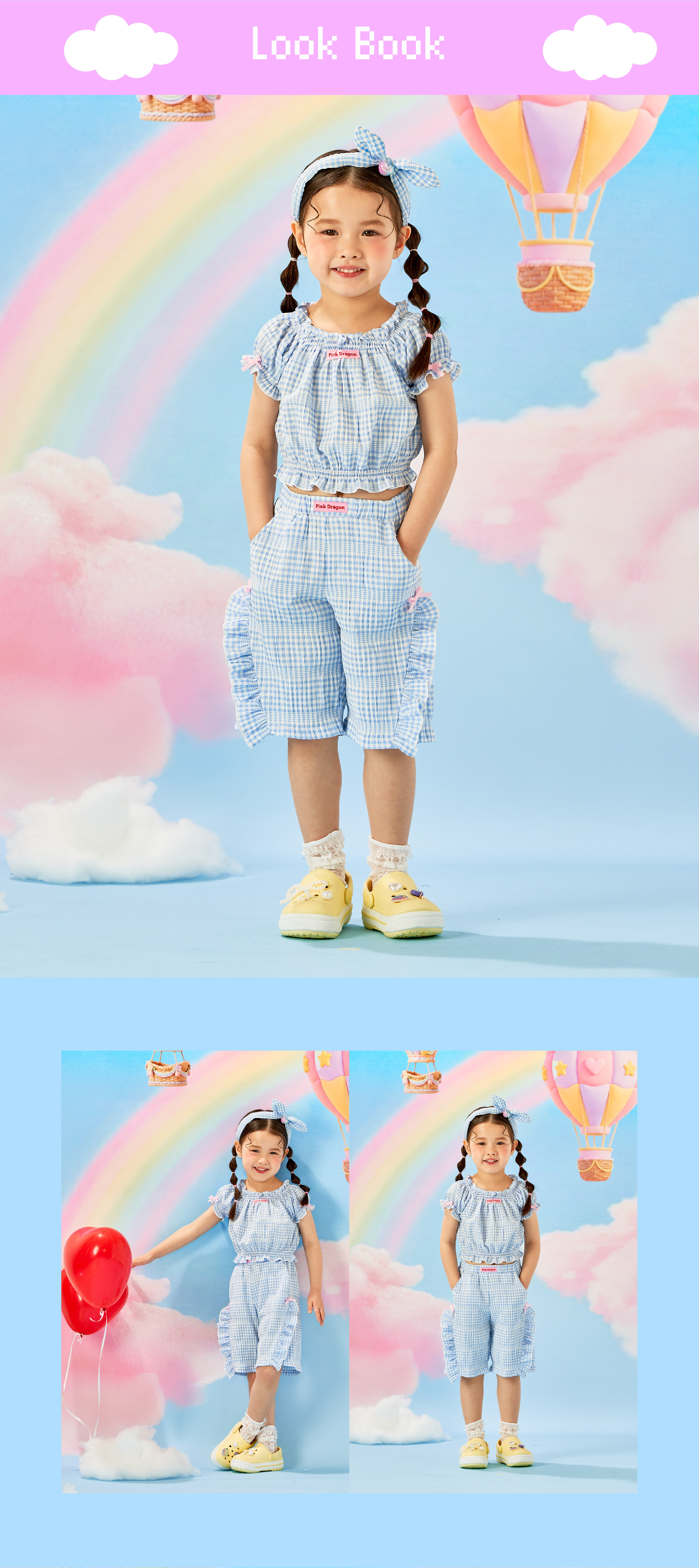 26SS 2차 P62DBB010 블루 체크 포숑 블라우스-03.jpg